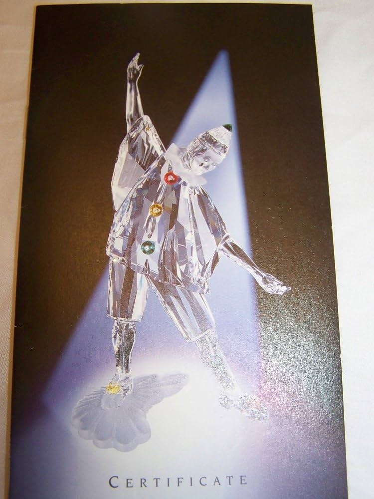 SWAROVSKI スワロフスキー　クリスタル　ピエロ　1999年限定 Swarovski Pierrot 1999 by Swarovski Crystal